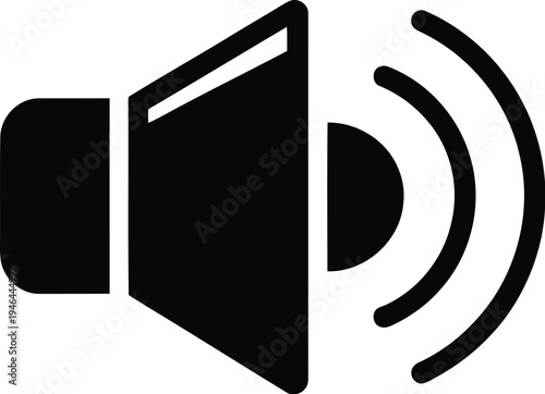 A black bookmark icon on a white background