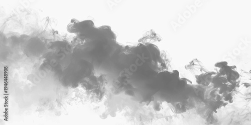 Colorful smoke flows across a dark abstract scene with fluid motion. Gradients and light add depth, movement, and visual charm. Designed for creative digital visuals png