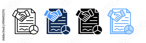 Peace Process Icon Multiple Style