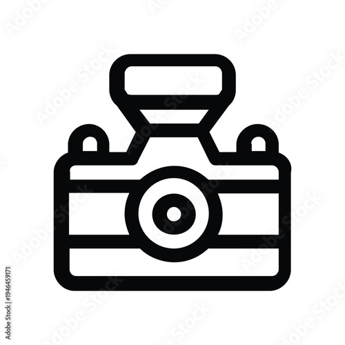 Photo Camera Photography Line Icon