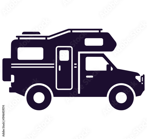 Camper van for outdoor adventures and road trips