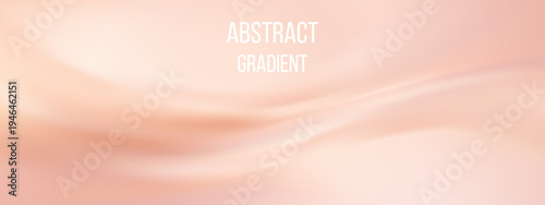 Cream abstract pastel with bg gradation color and light background white. Gradient design studio with plain wave poster and nude solid pink. Silk minimalist cream with pale minimal bg and ivory.