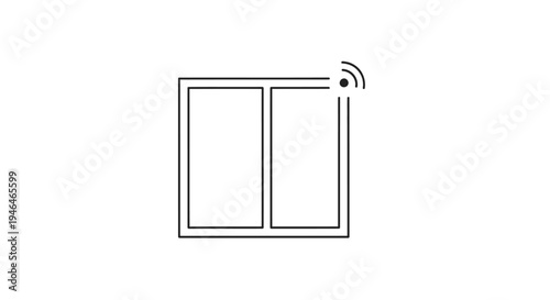 Smart home automation control panel.