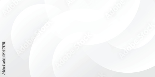Abstract background with minimalist white layered fluid curves.