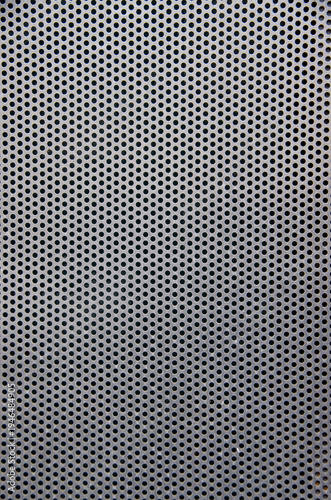 Perforated metal steel sheet surface texture background
