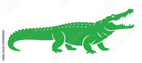 crocodile logo symbol icon illustration