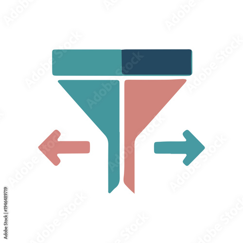 Data Funnel Filter Icon