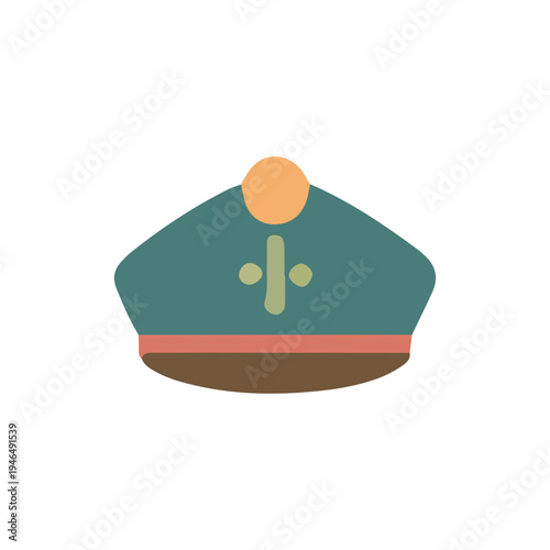 Clerical Hat Icon