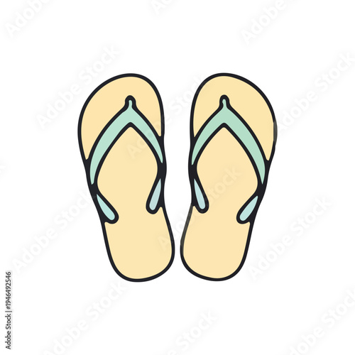 Pair of Flip Flops Icon