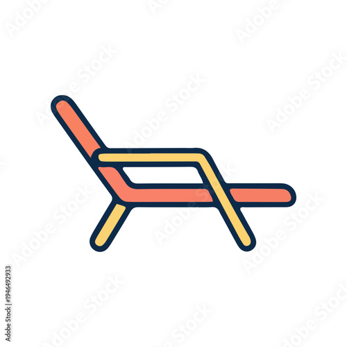 Beach Chair Icon