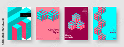 Creative Book Cover Layout. Geometric Banner Template. Isolated Business Presentation Design. Flyer. Background. Poster. Report. Brochure. Journal. Leaflet. Catalog. Handbill. Pamphlet. Newsletter