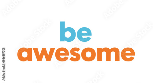 An uplifting modern typographic design presenting a clear motivational message encouraging individuals to embrace their potential and strive for