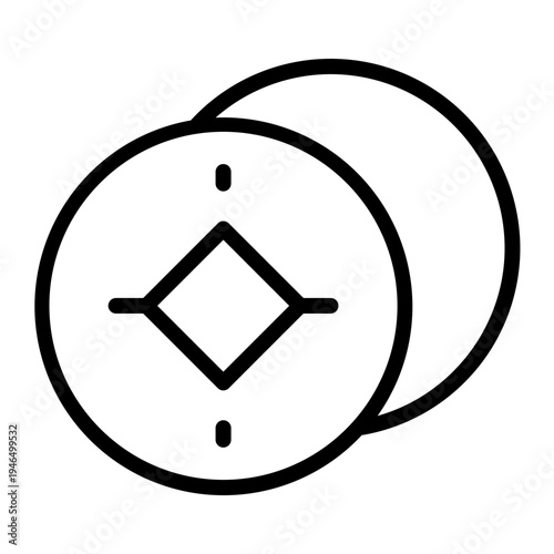 DAO Icon Vector Line Icon Design