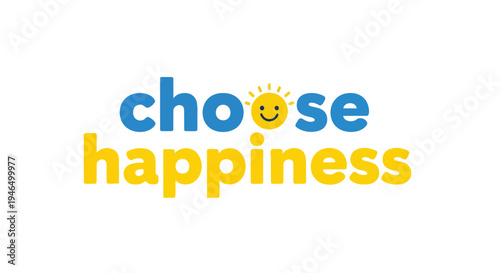 Embrace Joyful Living Daily Positive Affirmation with a Radiant Smiling Sun