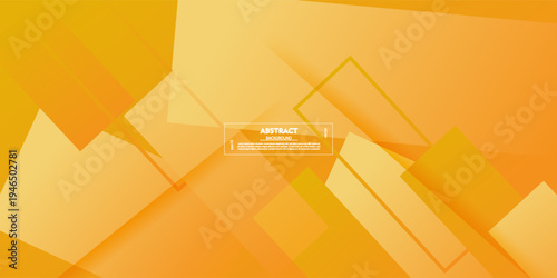 orange abstract background with shadows and simple square lines. It looks 3D with added lighting. Suitable for posters, flyers, e-sports, and more. EPS10 vector.