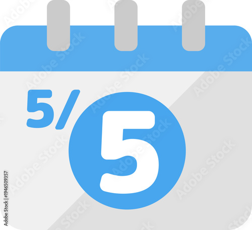 こどもの日のカレンダーのアイコンのイラスト