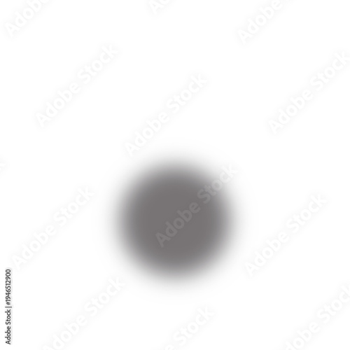 Abstract Dark Circle: An elegant, soft-focused dark gray circle, centrally positioned on an uncluttered backdrop, evoking minimalism and simplicity.