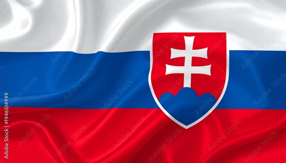 Fototapeta premium flag of Slovakia