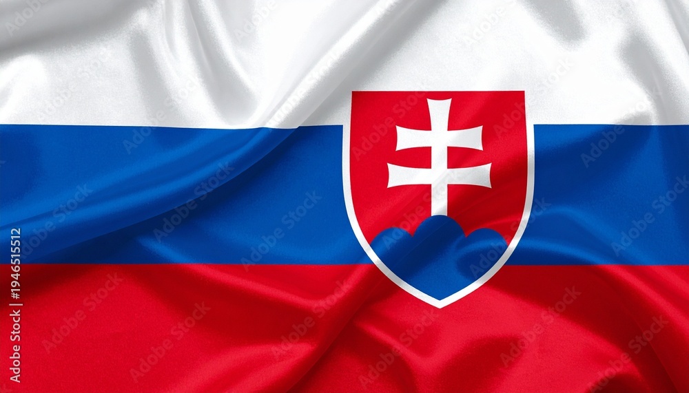 Fototapeta premium flag of Slovakia