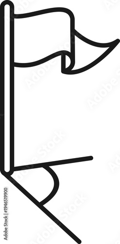 Soccer Corner Flag Icon