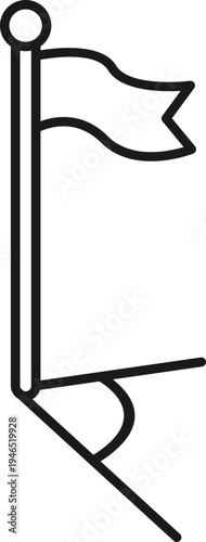 Soccer Corner Flag Icon