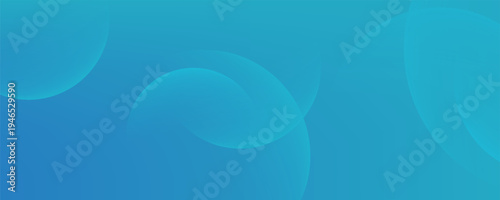 Blue abstract background graphic vector illustration, circle bright light backdrop modern minimal simple text copy space gradient banner design, brochure flyer or presentation cover bubble image