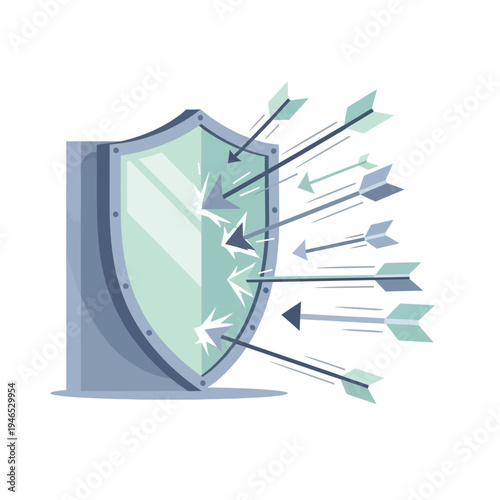 Shield Defending Against Arrows