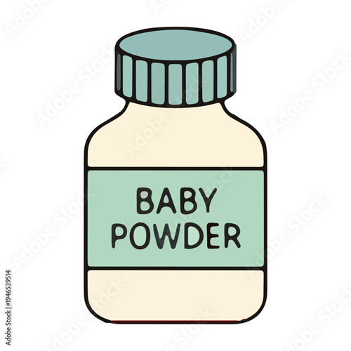 Baby Powder Illustration