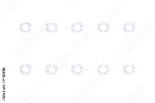 Grid of minimalist circular icons with a dotted outline pattern