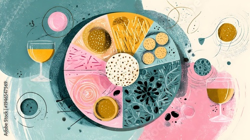 Passover Festival Illustration