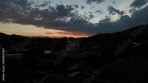 night view of the city