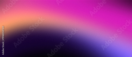 Abstract Grainy Mesh Gradient Background with Vibrant Neon Purple, Pink, and Blue Tones