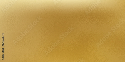 Gold foil leaf texture, glass effect background vector illustration.