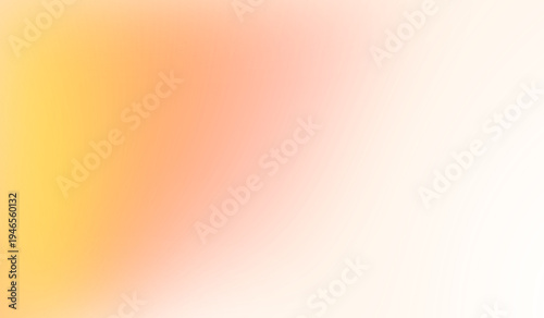 Cuadro en lienzo Orange gradient film burn light leak overlay on transparent background
