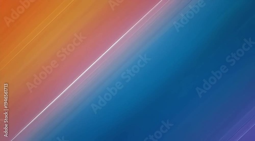 Abstract blurred gradient background with dynamic smooth light flow