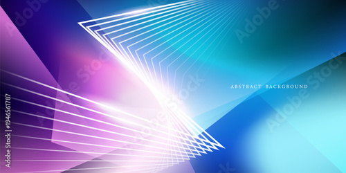 Modern geometric vector illustration design, abstract background.