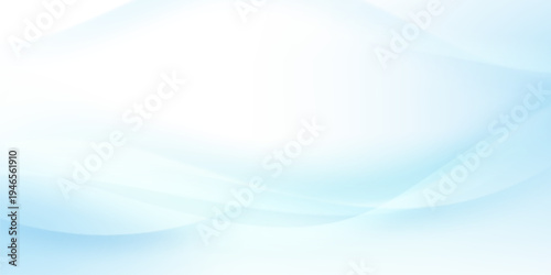 Blue waves abstract background, modern design, vector illustration