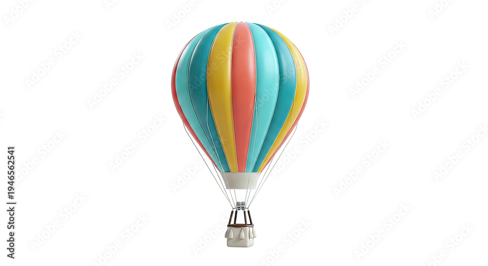 Fototapeta premium Colorful Hot Air Balloon