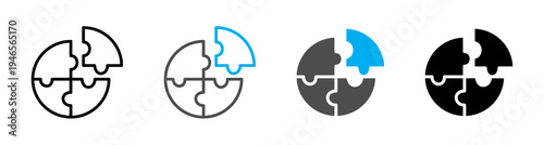 Effective Problem Solving and Logical Solution Icon Vector Illustration