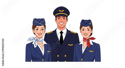 Airline Crew Flight Attendants.
