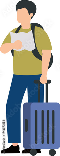 People Tourist Illustrtion