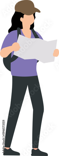 People Tourist Illustrtion