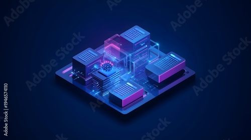 fiber optics background with lots of light spots