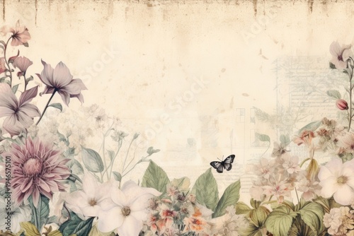 Flowers backgrounds pattern plant.