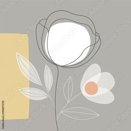 Minimalist Floral Illustration