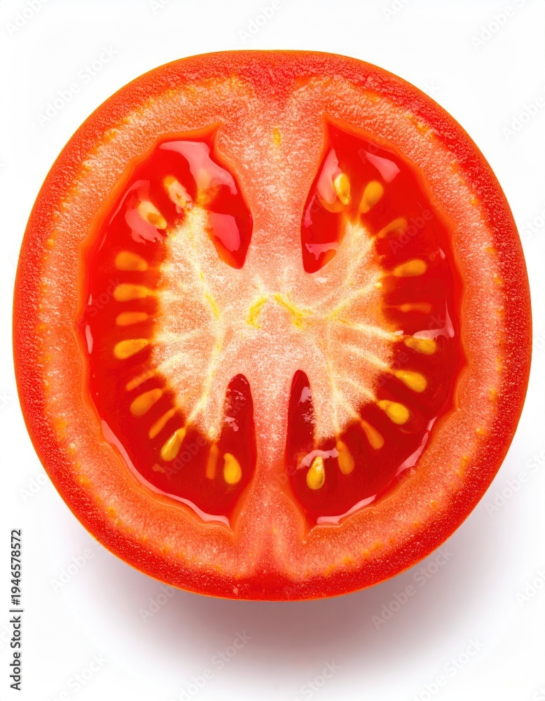 custom made wallpaper toronto digitalCross-section of a red tomato, showing interior