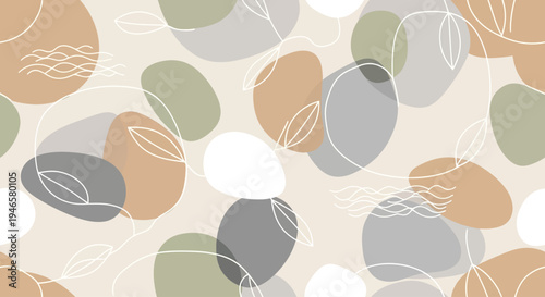 Colorful abstract shapes design elements.