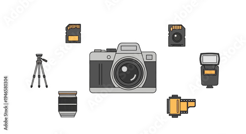 Camera and photography equipment accessories.