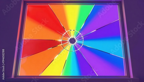 abstract rainbow background