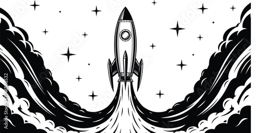 rocket, launch, spaceship, space, stars, universe, galaxy, exploration, technology, science, mission, 